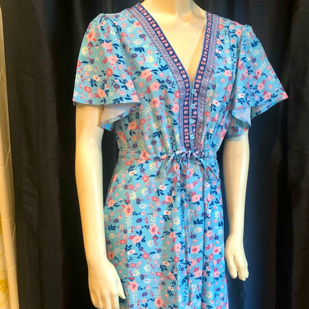 Boho Spring Maxi Dress